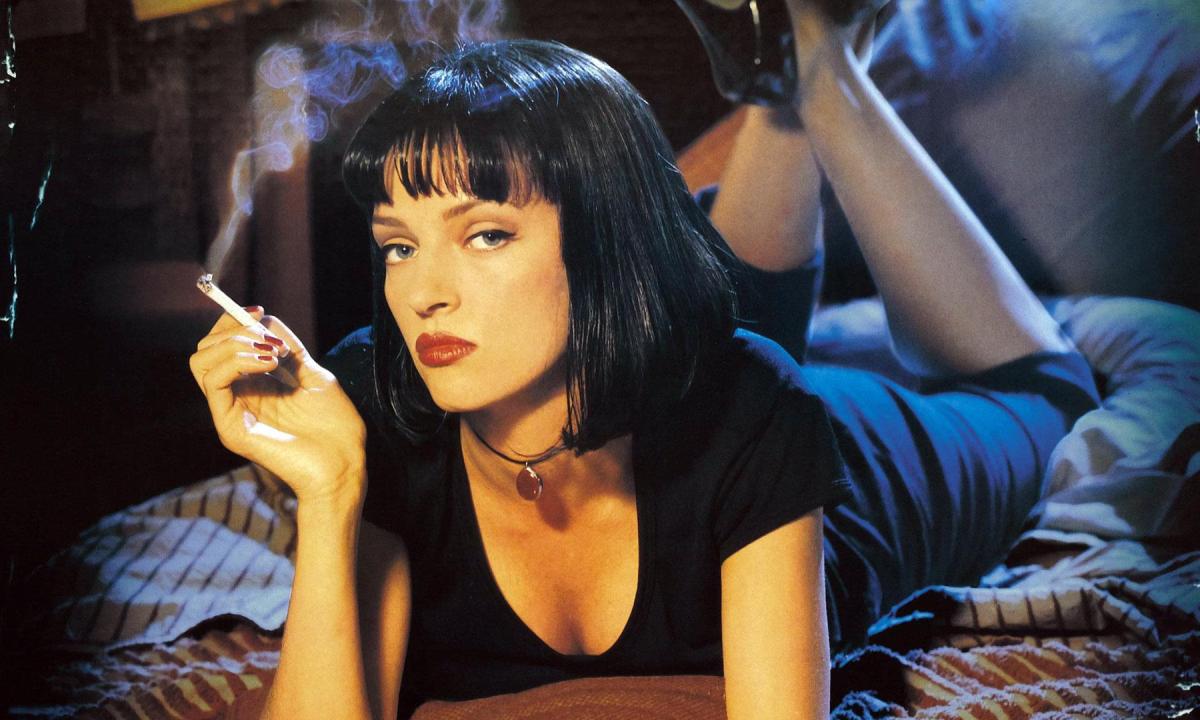 Ума Турман в фильме "Криминальное чтиво"