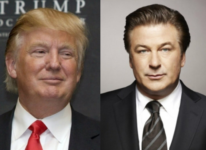 Дональд Трамп и Алек Болдуин