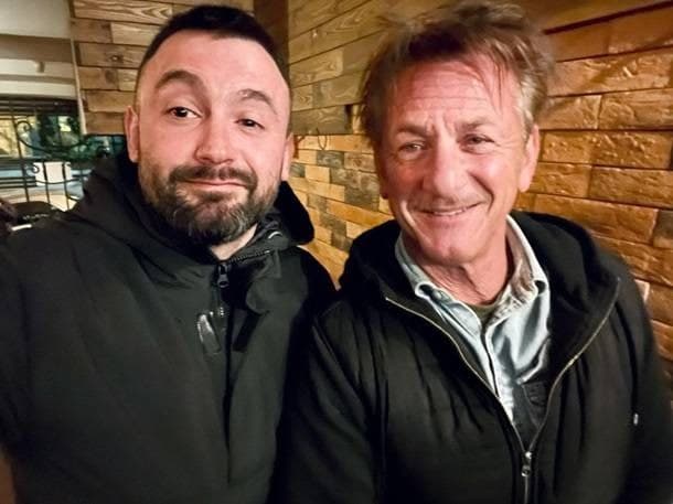  Леонид Остальцев и Шон Пенн