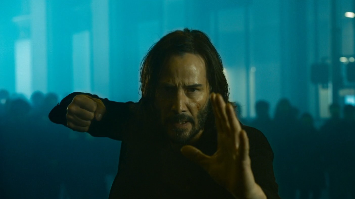 Кадр из фильма "Матрица: Воскрешение"