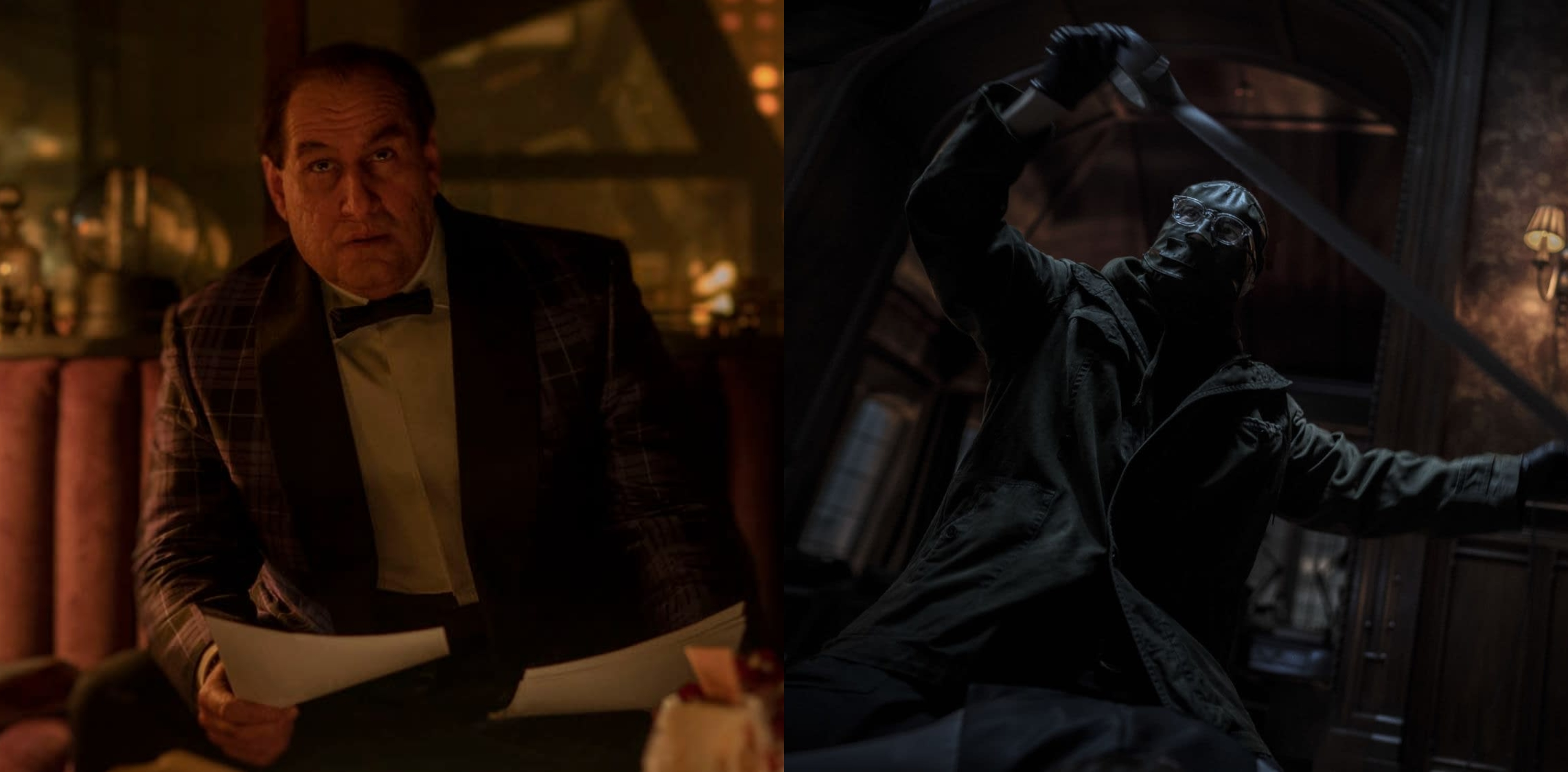 Пингвин и Загадочник в фильме "Бэтмен" 2022