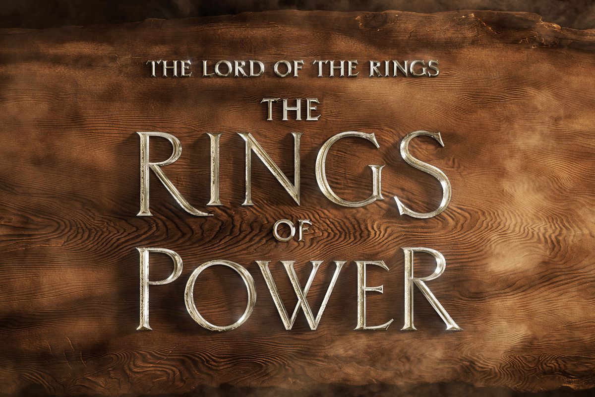 Логотип сериала "Властелин колец: Кольца власти"