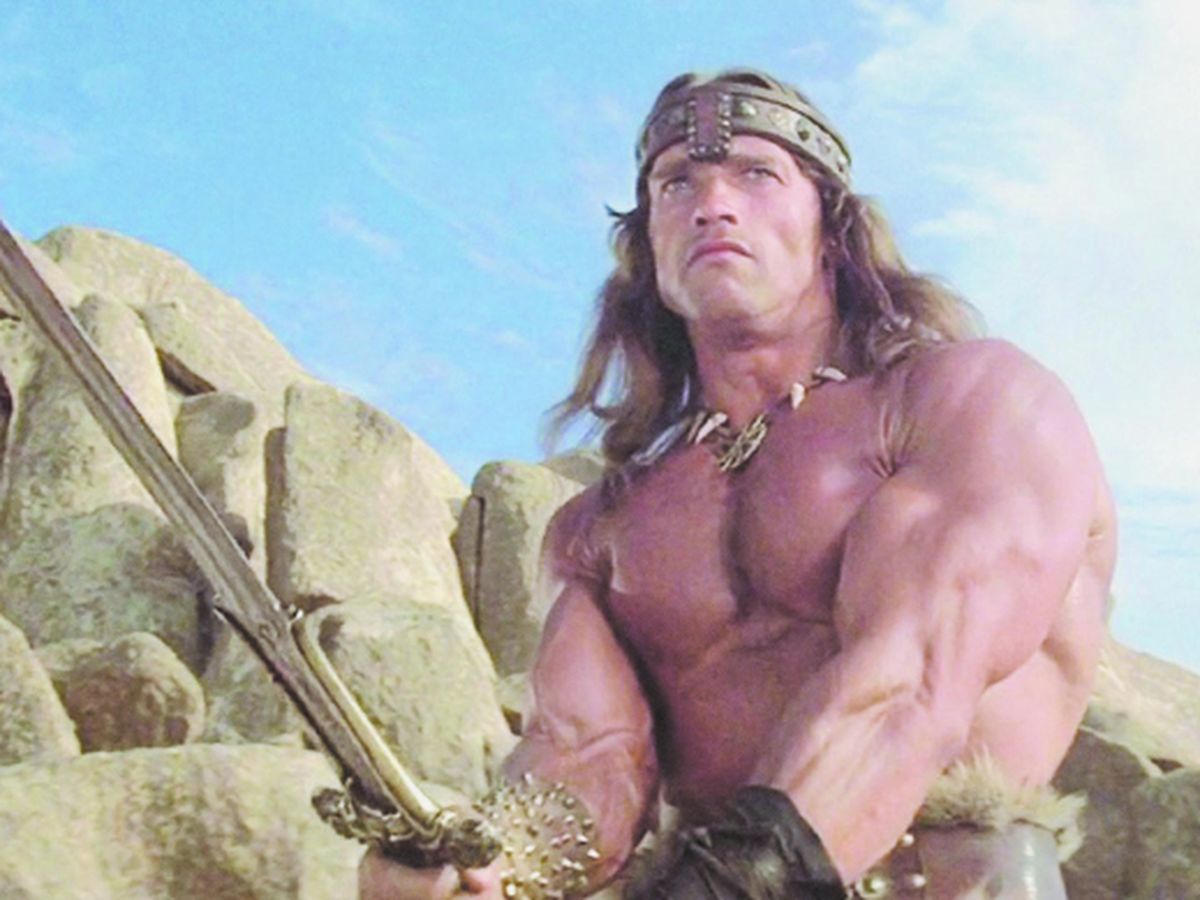 Арнольд Шварценеггер в роли Конана 