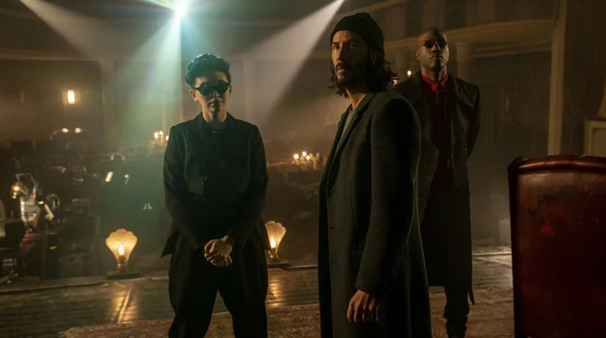 Кадр из "Матрица 4: Воскрешение"