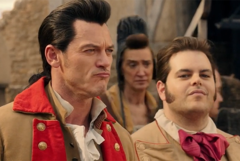 Гастон и ЛеФу в исполнении Люка Эванса и Джоша Гада