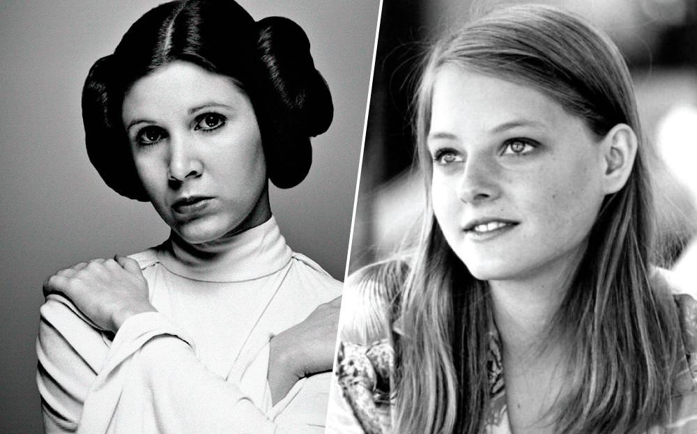 Керрі Фішер та Джоді Фостер