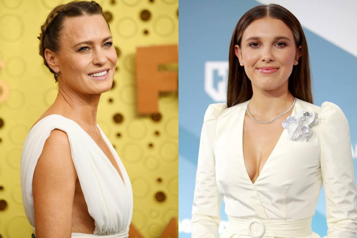 Міллі Боббі Браун та Робін Райт