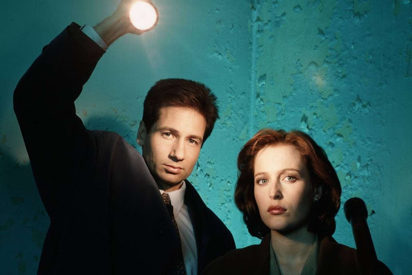 Девід Духовни та Джилліан Андерсон