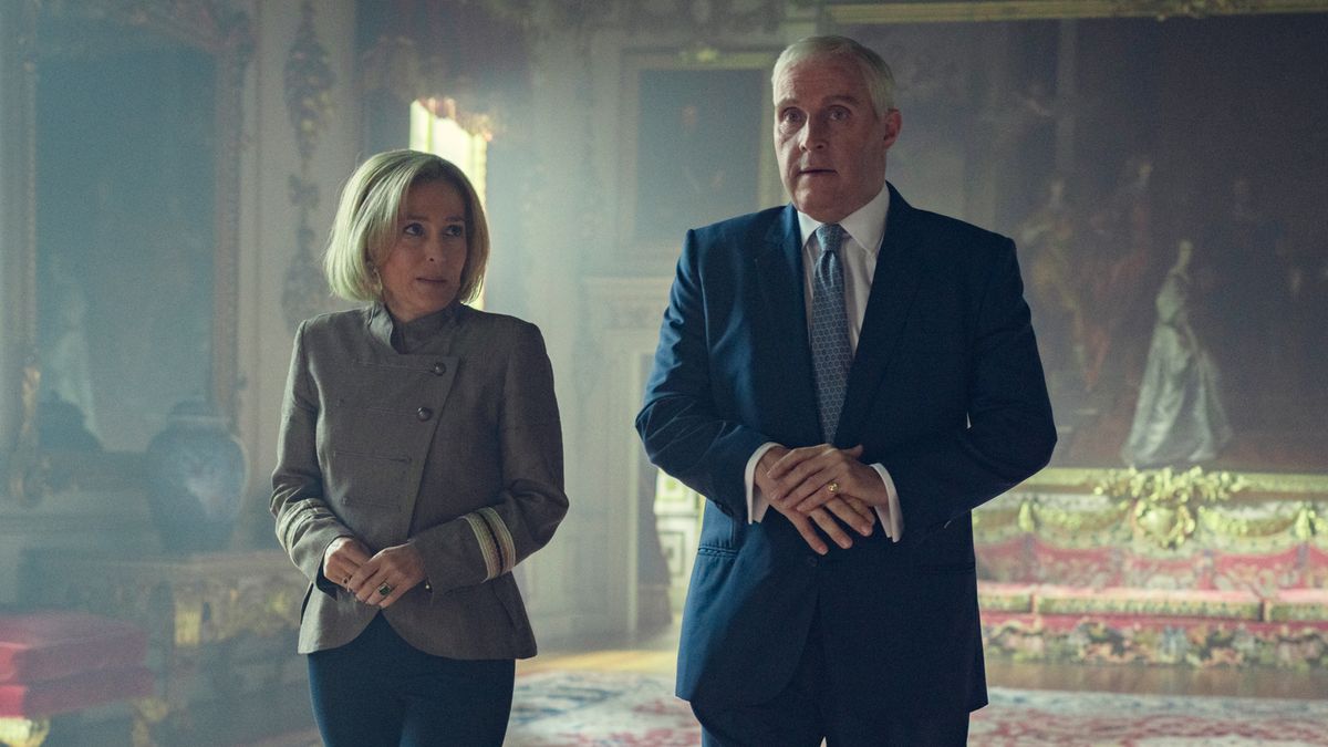 Джилліан Андерсон та Руфус Сьюелл