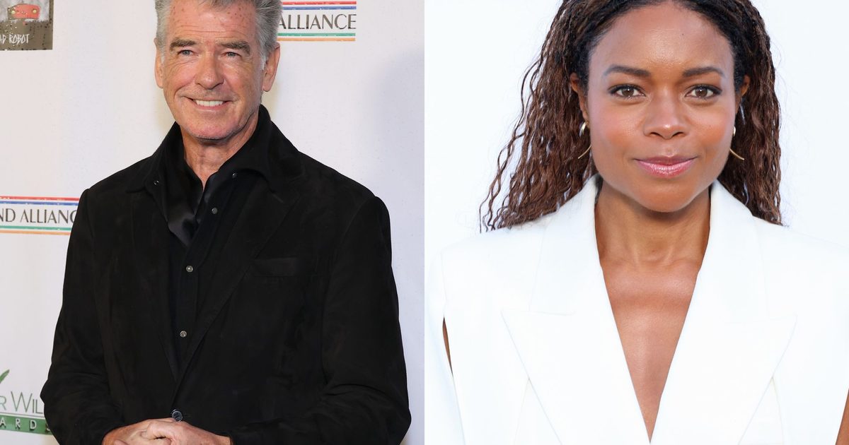 Наомі Гарріс і Пірс Броснан