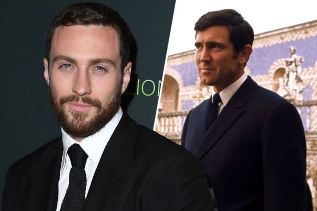 Джордж Лейзенбі та Аарона Тейлор-Джонсон