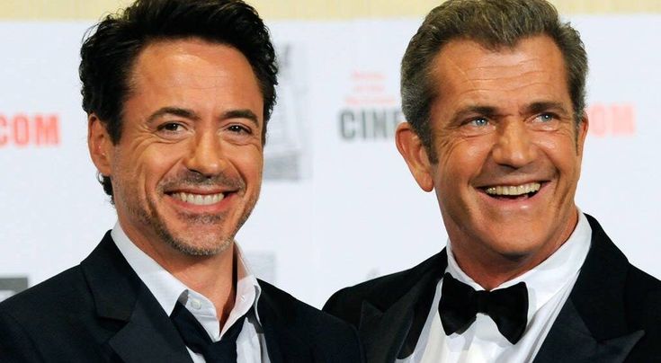 Роберт Дауні-молодший та Мел Гібсон