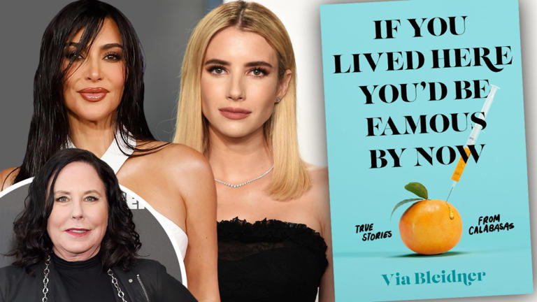 Кім Кардашьян, Марлен Кінг і Емма Робертса