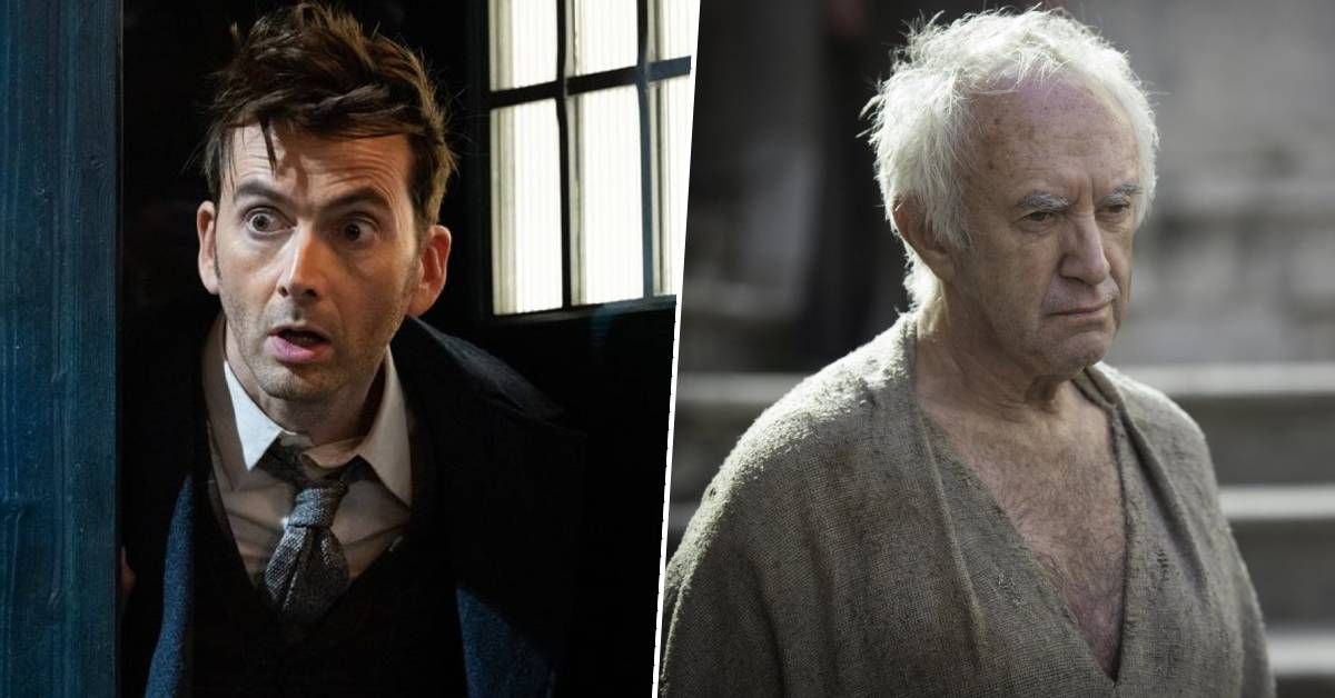 Джонатан Прайс і Девід Теннант