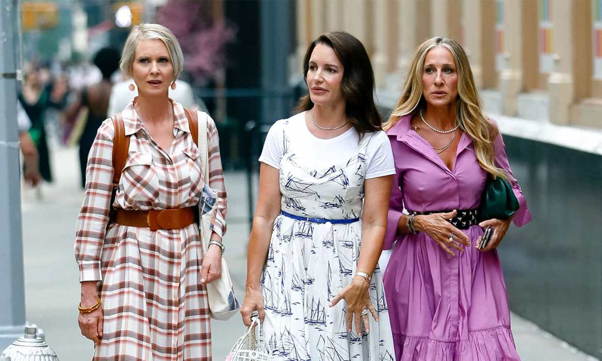 Сара Джессіка Паркер, Крістін Девіс та Сінтія Ніксон