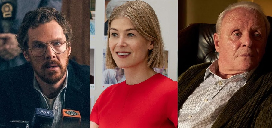 Бенедикт Камбербетч, Розамунд Пайк та Ентоні Хопкінс 