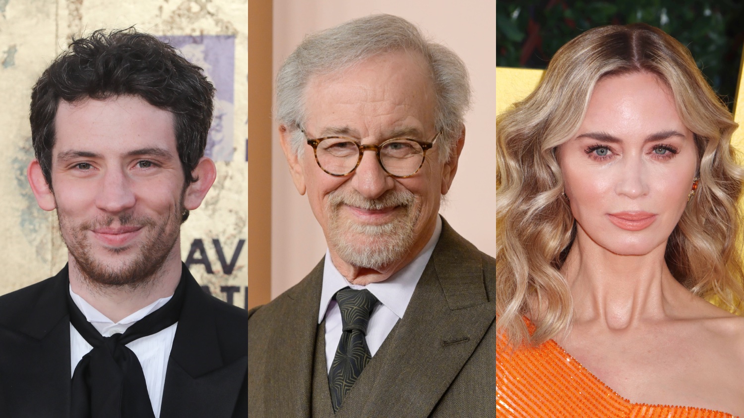 Джош О’Коннор, Емілі Блант та Стівен Спілберг