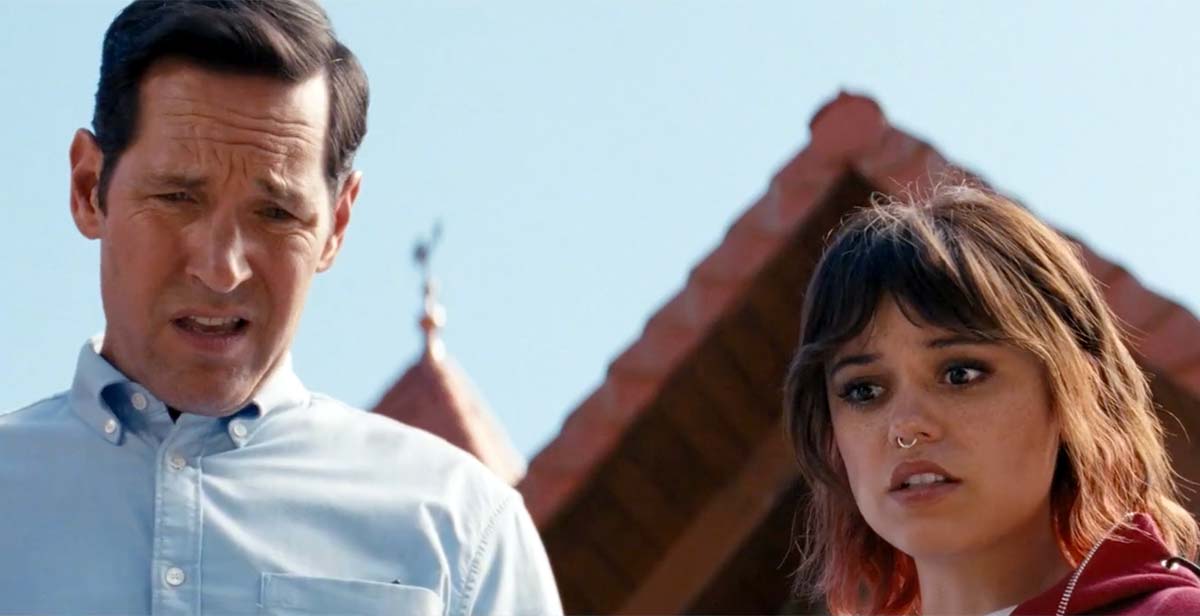 Пол Радд і Дженна Ортега