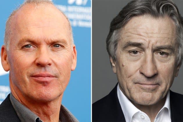 Майкл Кітон та Роберт Де Ніро