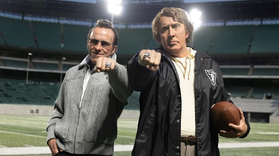 Ніколас Кейдж у ролі Джона Меддена, Крістіан Бейл — Ел Девіс: перший кадр спортивної драми від Amazon MGM Ніколас Кейдж у ролі Джона Меддена, Крістіан Бейл — Ел Девіс: перший кадр спортивної драми від Amazon MGM